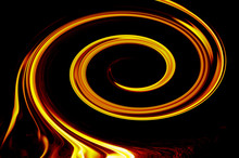 The Abstract Background Image Features A Swirling Orange Black Backdrop.