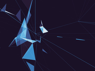 Wall Mural - Abstract backgrounds space neon lights (super high resolution)