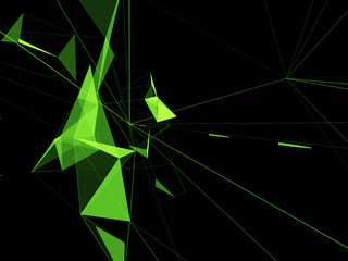 Wall Mural - Abstract backgrounds space neon lights (super high resolution)