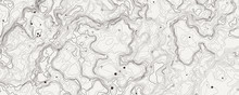 Abstract Topographic Map. Topo Contour Map Background Concept