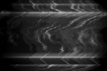 Wall Mural - Test Screen Glitch abstract Texture