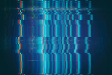 Test Screen Glitch Abstract Texture