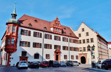 Wall Mural - Würzburg, Hof Conti, Bischofspalais