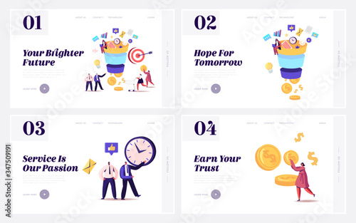 Fotomural Conversion Rate Optimization Landing Page Template Set