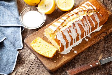 Wall Mural - Homemade Lemon Pound Cake