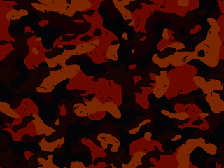 Full seamless camouflage texture skin pattern vector for military textile. Usable for Jacket Pants Shirt and Shorts. Dirty army camo masking design for hunting fabric print and wallpaper. 