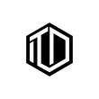 Creative minimal Letter ITD logo design vector.	