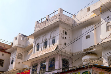 Wall Mural - on the streets of jaipur.Jaipur, Rajasthan, India 02/07/2020