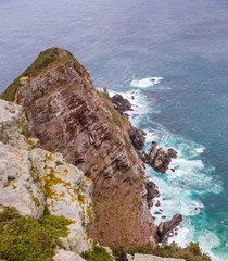 rocky coast of the sea