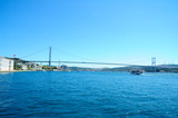 Fototapeta  - Bridge over the Bosphorus, Istanbul