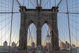 Fototapeta Miasta - brooklyn bridge new york city