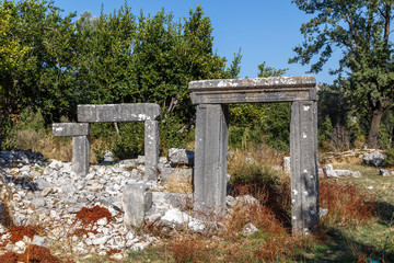 Wall Mural - Ruins of Sidyma ancient city, Turkey