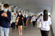 © brostock - Crowd of asian people wearing face protection from infection of corona virus or Covid -19 outbreak