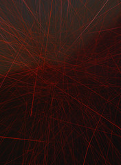 Wall Mural - psyco line background