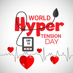 Sticker - World Hypertension Day.