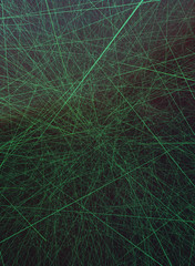 Wall Mural - psyco line background