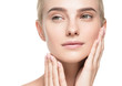 © Utkamandarinka - Woman clean skin beauty face cosmetic concept pure beautiful female