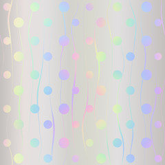 Poster - Holographic foil. Seamless pattern. Pastel color Iridescent wallpaper lines and dots. Hologram colorful design. Modern stylish texture. Beautiful rainbow background. Trendy stylish design neon color
