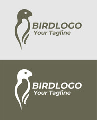 Wall Mural - Bird Logo Design, a very simple and modern bird logo.
Vector illustration for your design