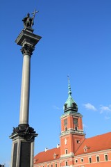 Wall Mural - Warsaw Sigismund Column