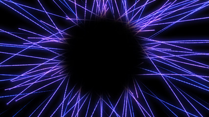 Leinwandbilder - Abstract Line Elements Speed Of Light Concept Explosion  Illustration. Starburst Dynamic Rays Sparkling With Deep Energy Texture Background.