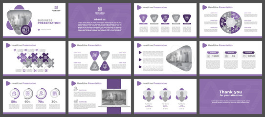 Presentation templates, corporate. Elements of infographics for presentation templates. Annual report, book cover, brochure, layout, leaflet layout template design.