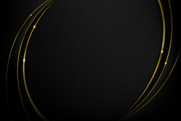 Poster - abstract background dark and overlaps 005