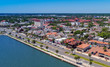 Aerial View of St. Augustine, Florida