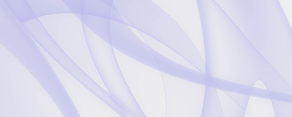Poster - Abstract colourful green and violet curves background illustration 2d rendering