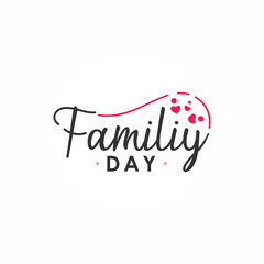 Wall Mural - International Day Of Families Vector Design Illustration For Celebrate Moment