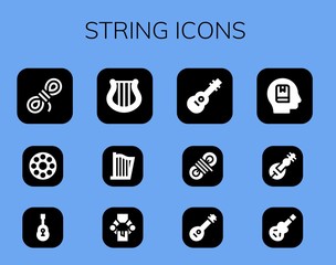 Sticker - string icon set