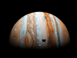 Wall Mural - jupiter in space concept