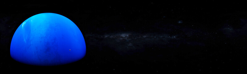 Wall Mural - neptune from space concept