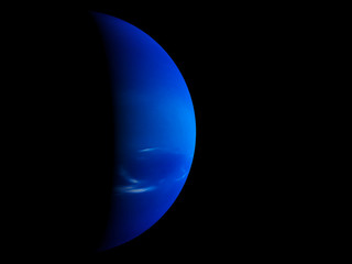 Wall Mural - neptune from space concept