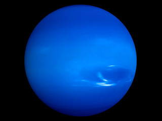 Wall Mural - neptune in space concept