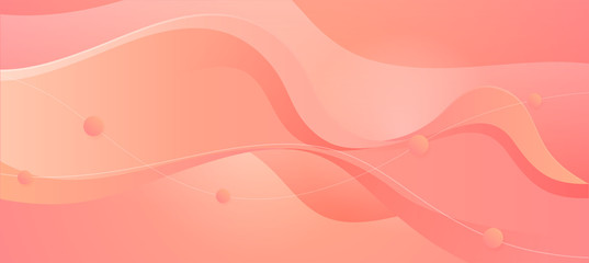 Wall Mural - Abstract pink background. Fluid shapes background concept. Vector EPS 10