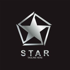 Wall Mural - Premium star logo design