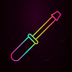 Aufkleber - wrench nolan icon Simple thin line, outline vector of Construction icons for ui and ux, website or mobile application