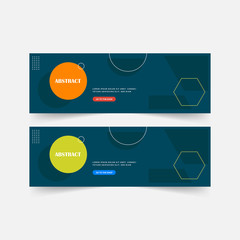 Wall Mural - Vector set of abstract creative backgrounds in minimal trendy style with copy space for text - design templates for social media posts and stories. simple  and minimal wallpaper designs