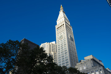 Wall Mural - Clock tower of the Metropolitan Life Insurance Company building, Madison Square Park, Downtown, Manhattan, New York City, USA