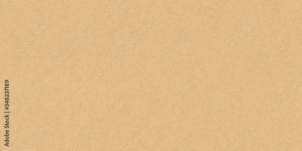 High resolution seamless yellow cardboard background or texture hard paper sheet. Beige recycled eco carton paper or seamless carton background. Yellow paperboard texture. - obrazy, fototapety, plakaty 