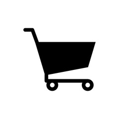 Wall Mural - Cart Shop Icon Vector Design Template