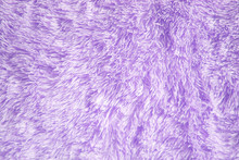 Violet Purple Fuzzy Material Fur Texture Close Up