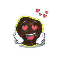 Sticker - Romantic firmicutes cartoon character has a falling in love eyes