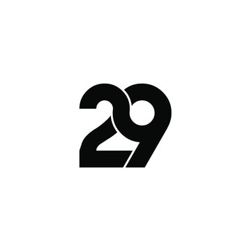 29 letter original monogram logo design