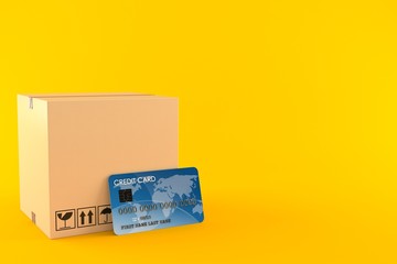 Sticker - Package with credit card