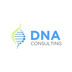 Wall Mural - dna symbol illustration template