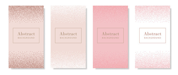 Poster -  Abstract pastel patterns for social media story, poster