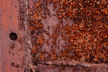 rusty metal texture