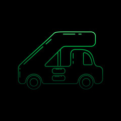 Poster - mobile gangway nolan icon. Simple thin line, outline vector of Airport icons for ui and ux, website or mobile application